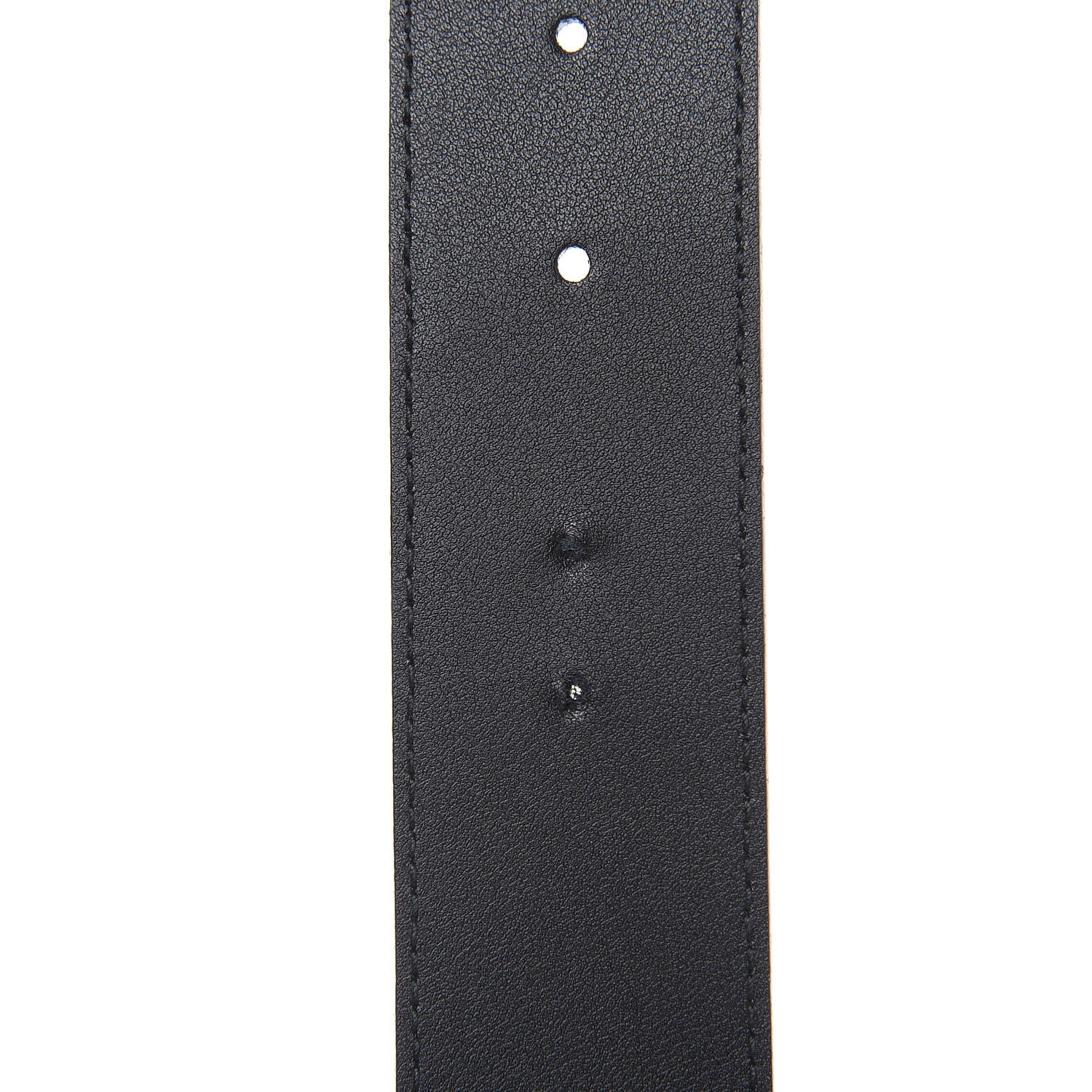 Gucci Textured Calfskin Double G 40mm Belt 85 34 Black 5 of 6