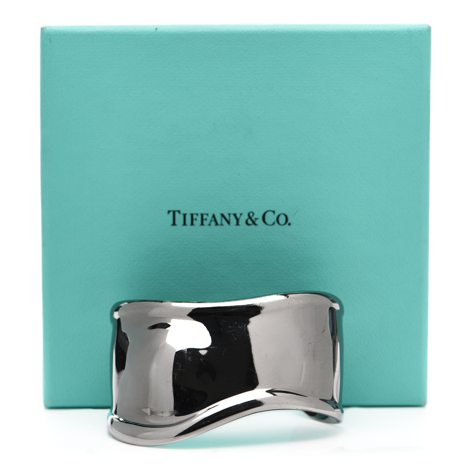Tiffany Ruthenium Small Elsa Peretti Right Wrist Bone Cuff Bracelet 5 of 5