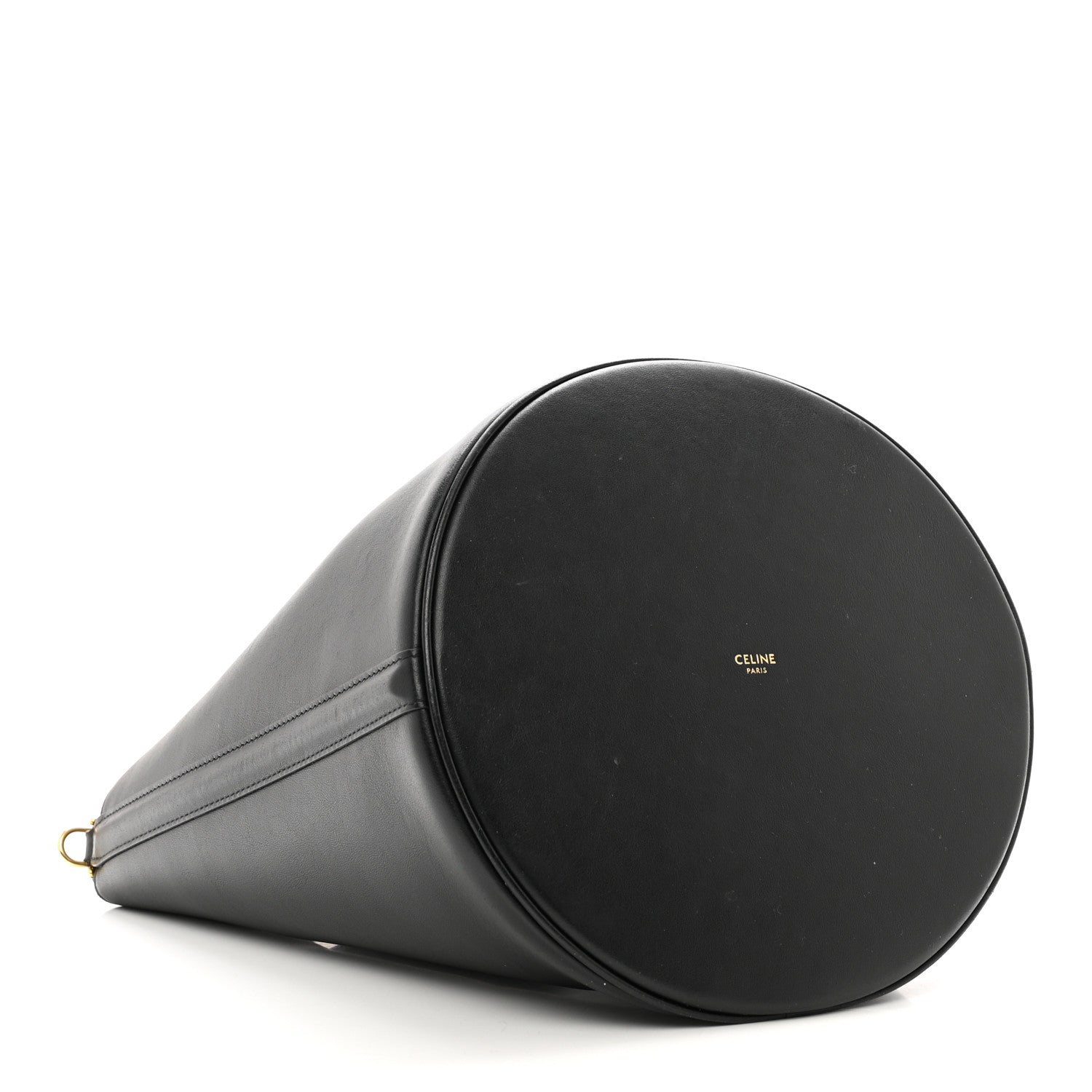 Celine Smooth Calfskin Bucket 16 Bag Black 4 of 9