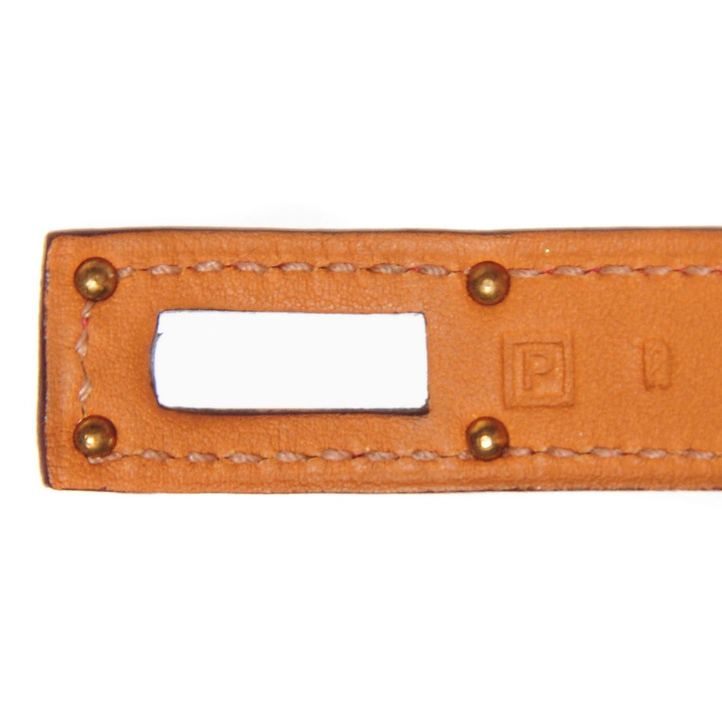 Epsom Kelly Double Tour Bracelet M Rouge Casaque