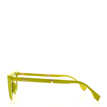 Fendi Acetate Folding Sunglasses FE40089I Wasabi 3 of 7