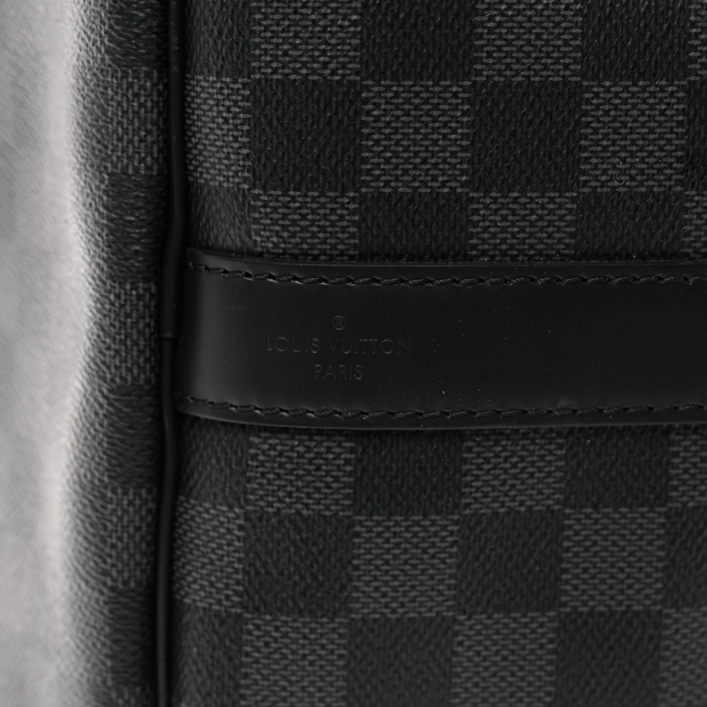 Damier Graphite Keepall Bandouliere 55