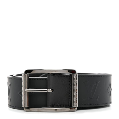 Louis Vuitton Mens Reverso 40mm Belt 95 38 Black 1 of 5