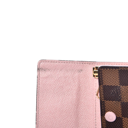 Louis Vuitton Damier Ebene Multicles 6 Key Holder Rose Ballerine 8 of 13