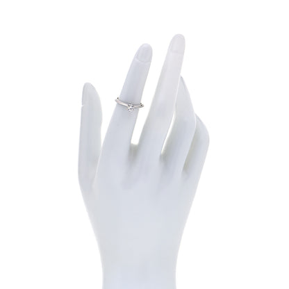 Tiffany Platinum Diamond .33ct Solitaire Engagement Ring 49 4.75 2 of 5