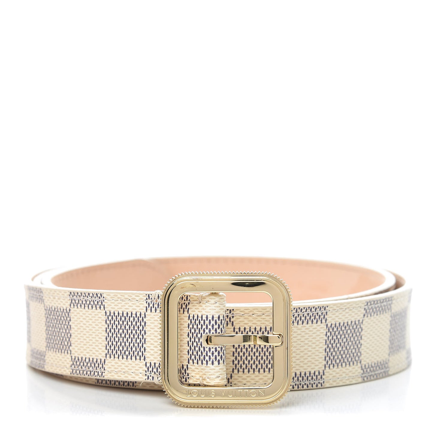 Damier Azur 30mm Tresor Belt 90 36
