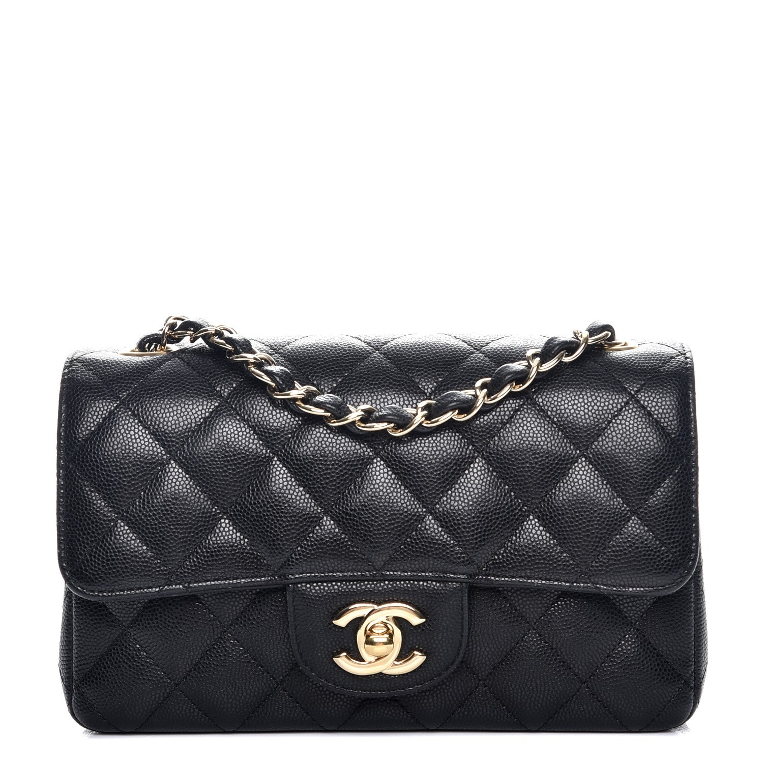 Chanel Caviar Quilted Mini Rectangular Flap Black 1 of 7