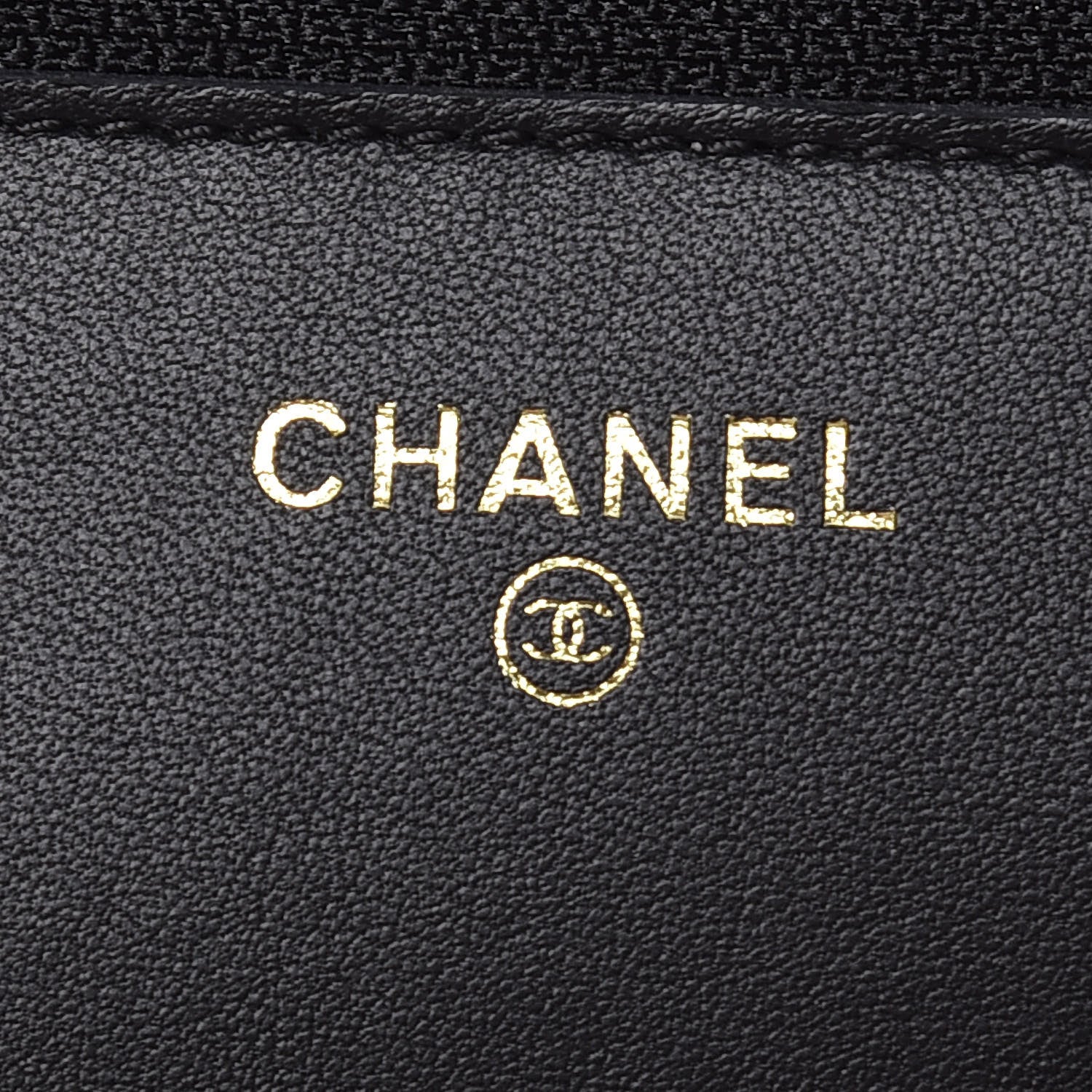 Chanel Lambskin Quilted Trendy CC Wallet On Chain WOC Black 8 of 12