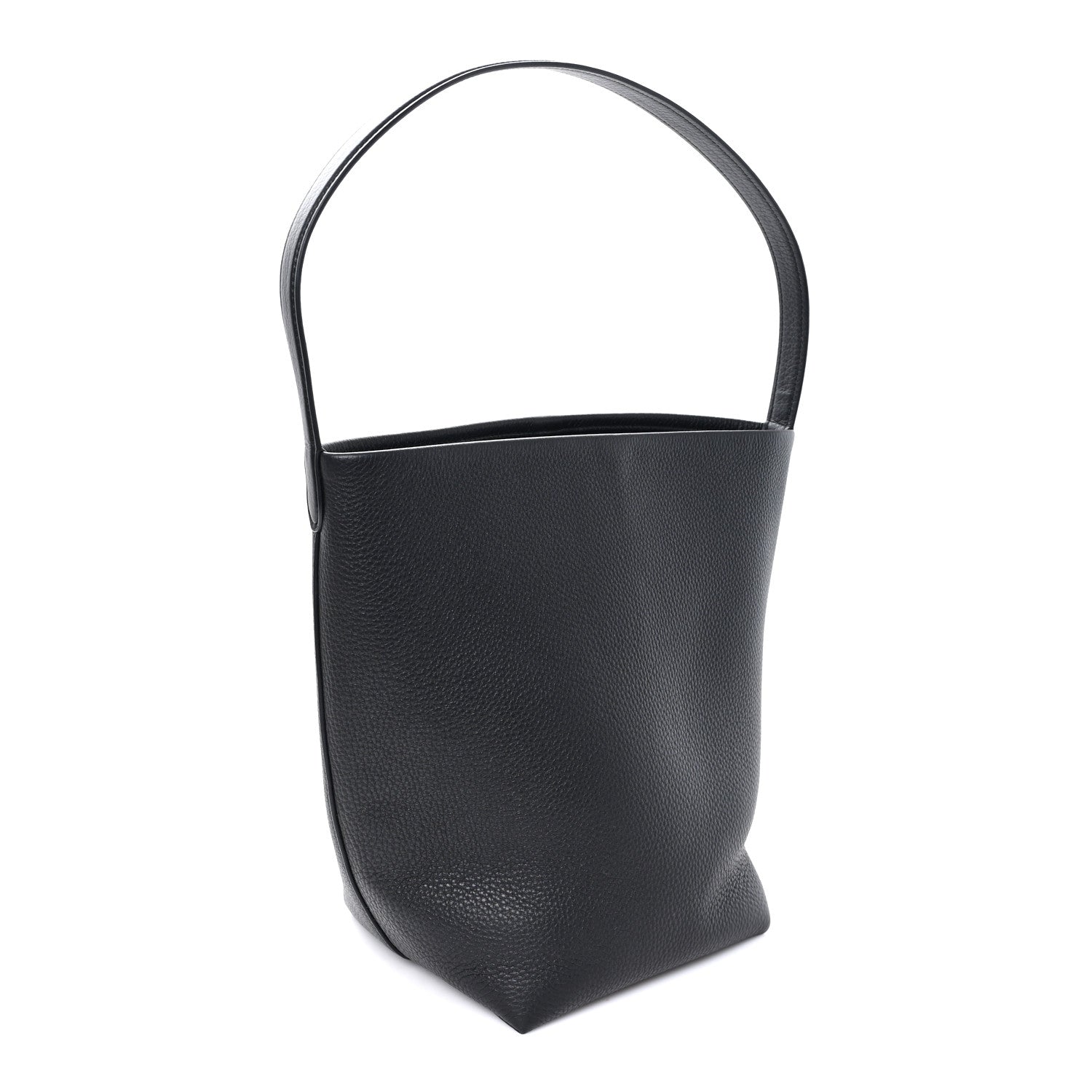 The Row Grained Calfskin Medium N/S Park Tote Black 3 of 9