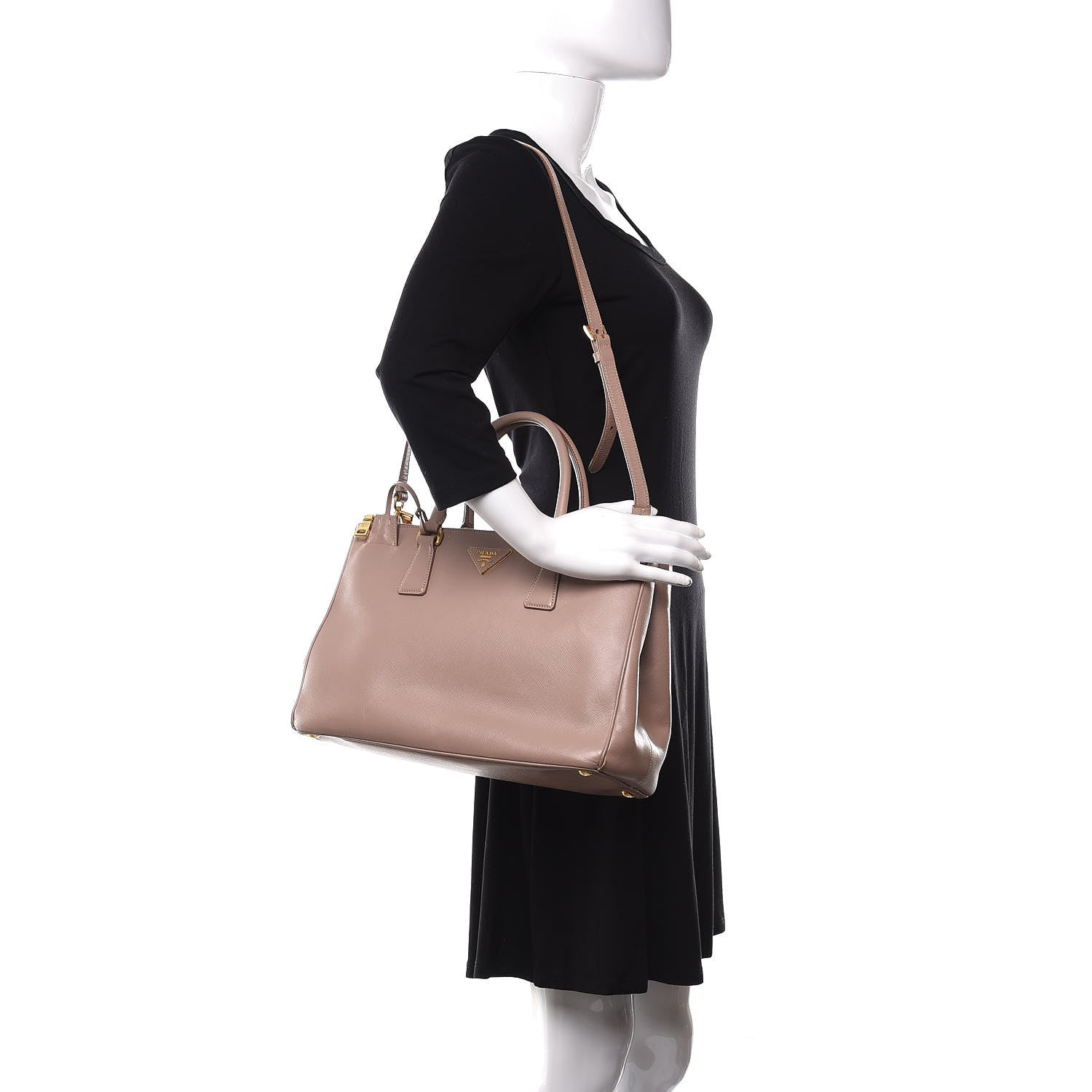 Prada Saffiano Medium Galleria Double Zip Tote Cammeo 2 of 20