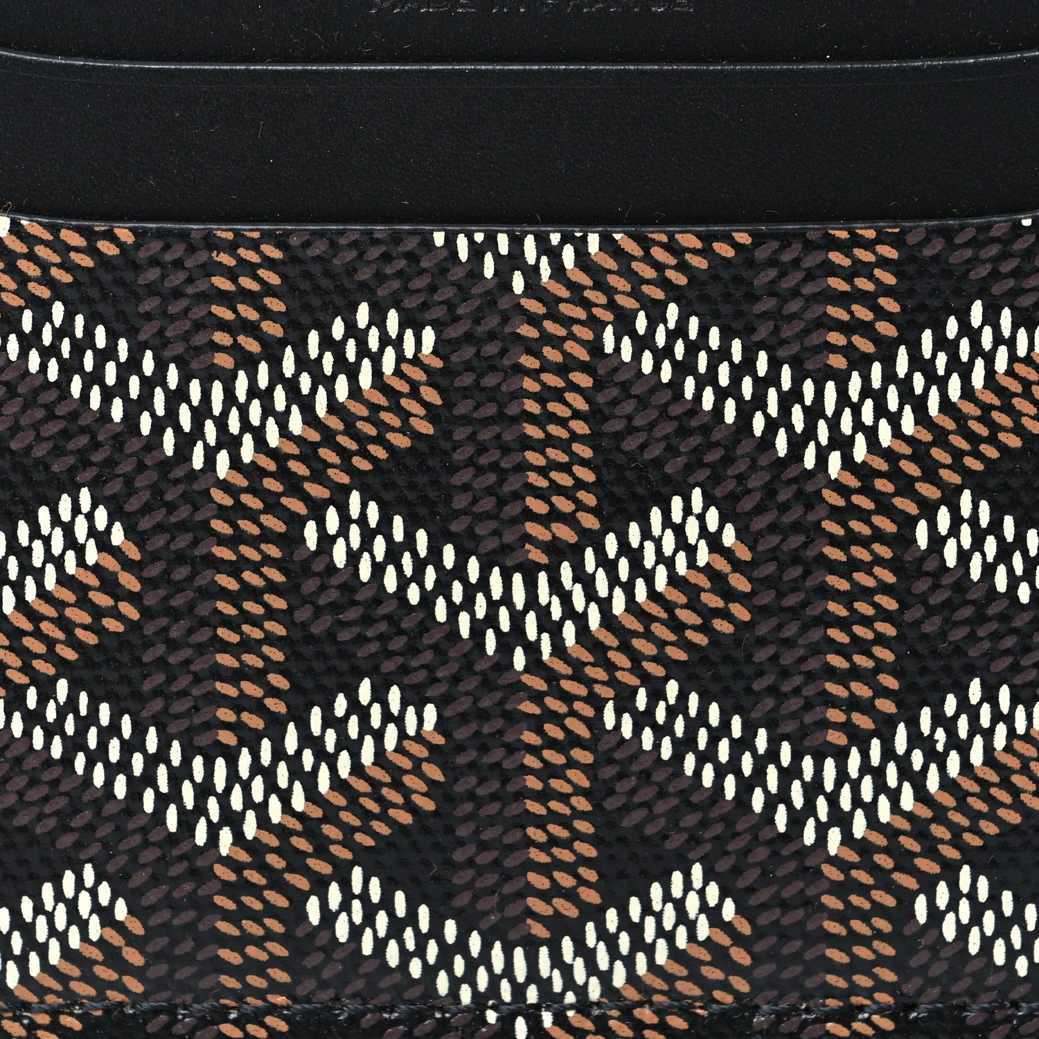 Goyard Goyardine Saint Sulpice Card Holder Black 7 of 7