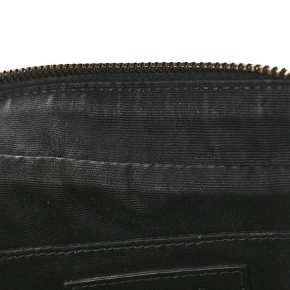 Saint Laurent Calfskin Matelasse Monogram Monochrome Lou Camera Bag Black 9 of 11