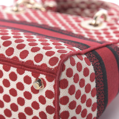 Christian Dior Canvas Medium DiorAmour Dots Lady D-Lite Red 16 of 16