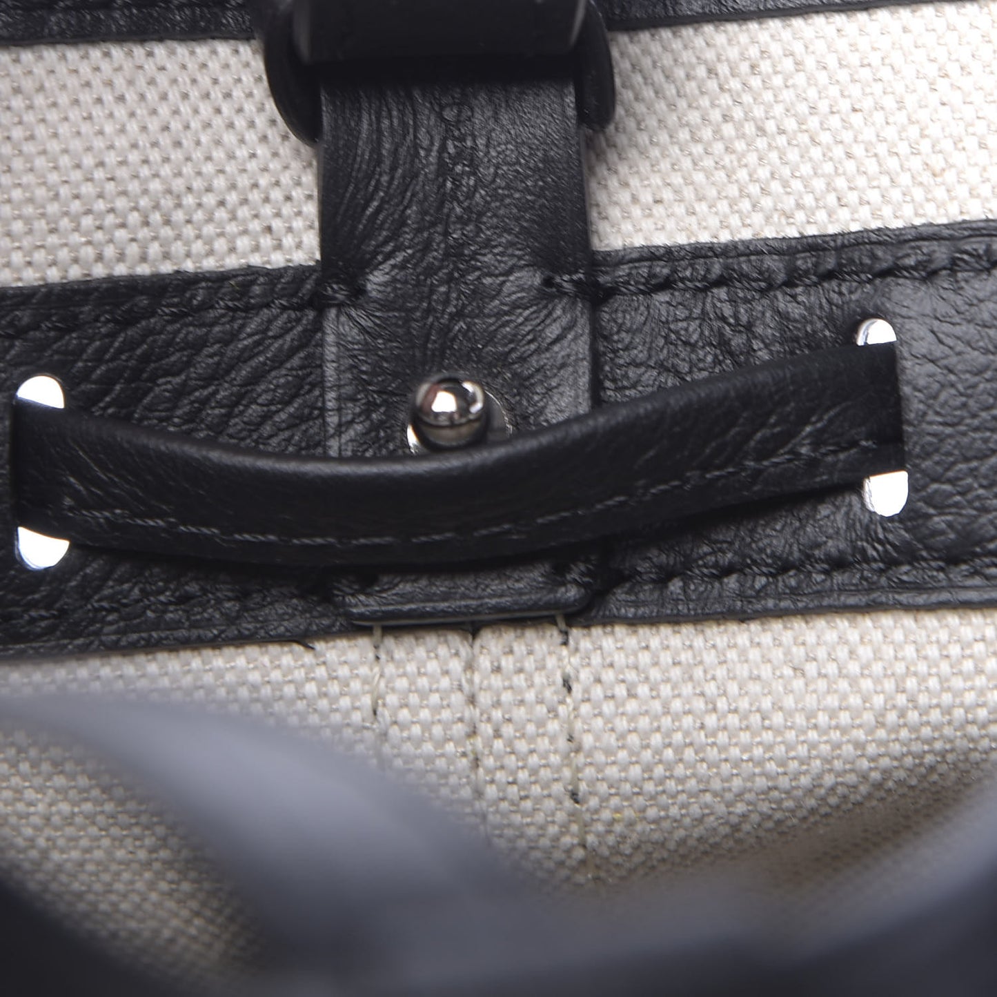 Goyardine Petit Flot Black