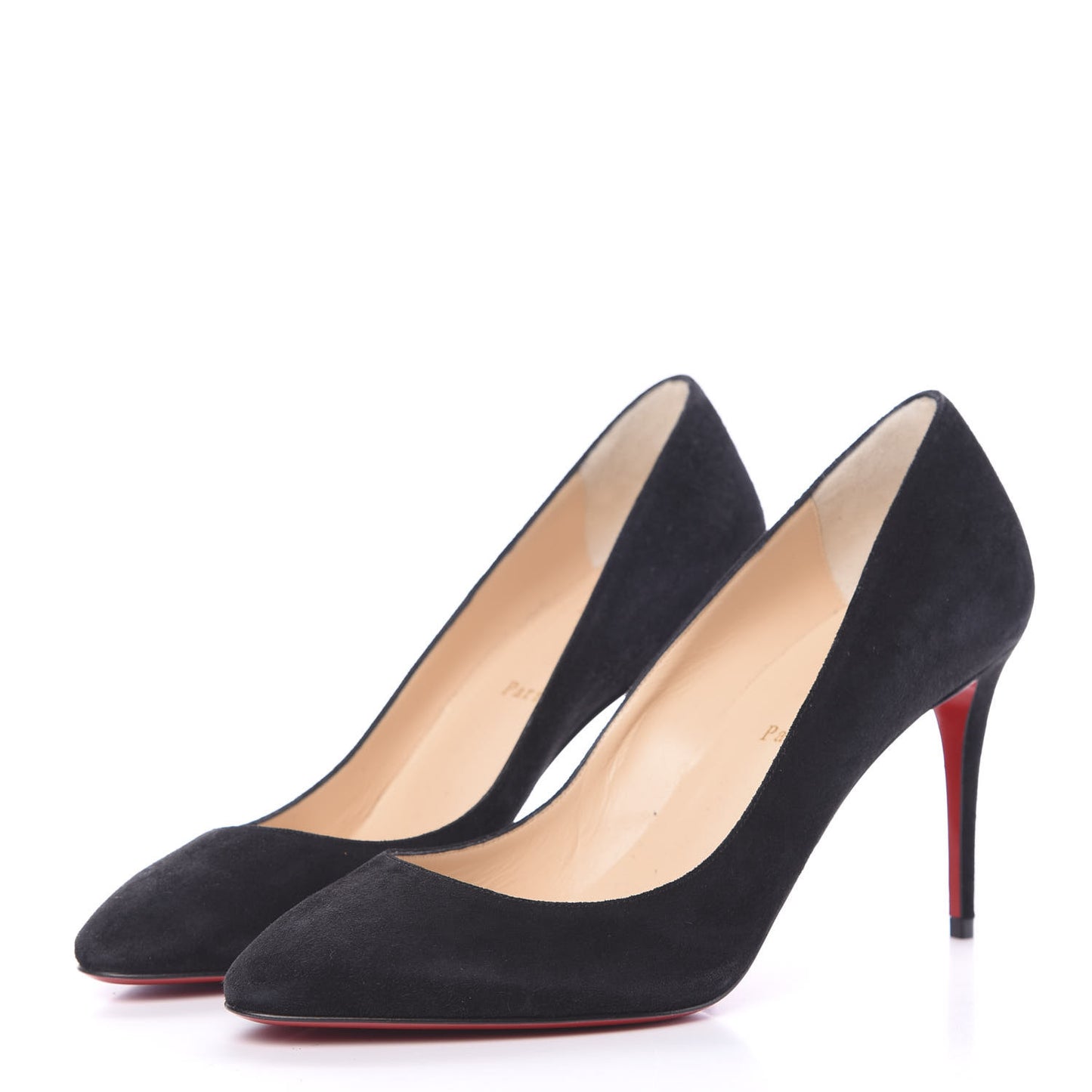 Veau Velours Eloise 85 Pumps 41 Black