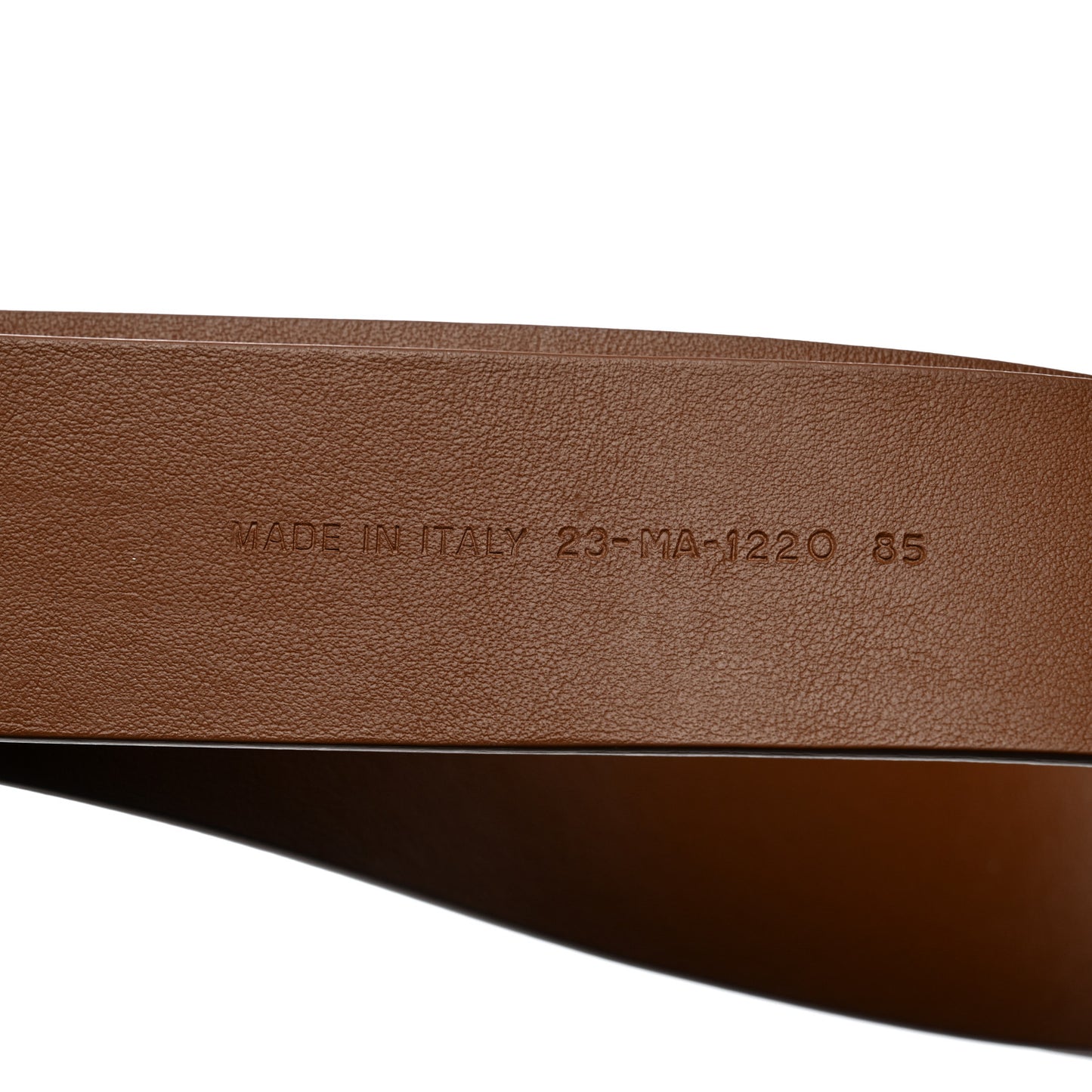 Calfskin 30 Montaigne Belt 85 Brown