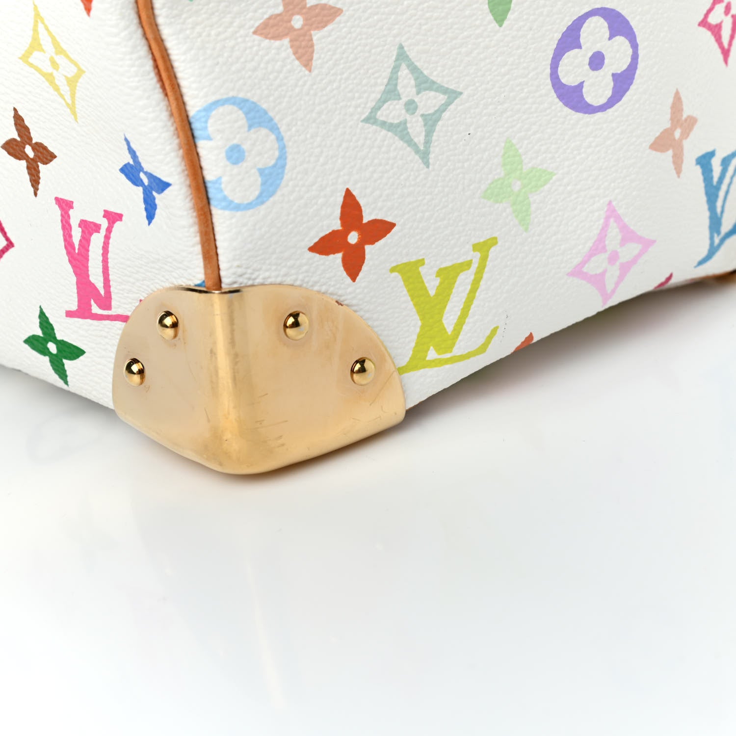 Louis Vuitton Monogram Multicolor Speedy 30 White 12 of 23