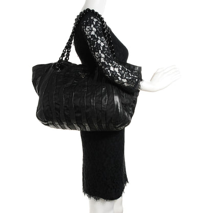 Prada Tessuto Nappa Mordore Tote Nero Black 2 of 8