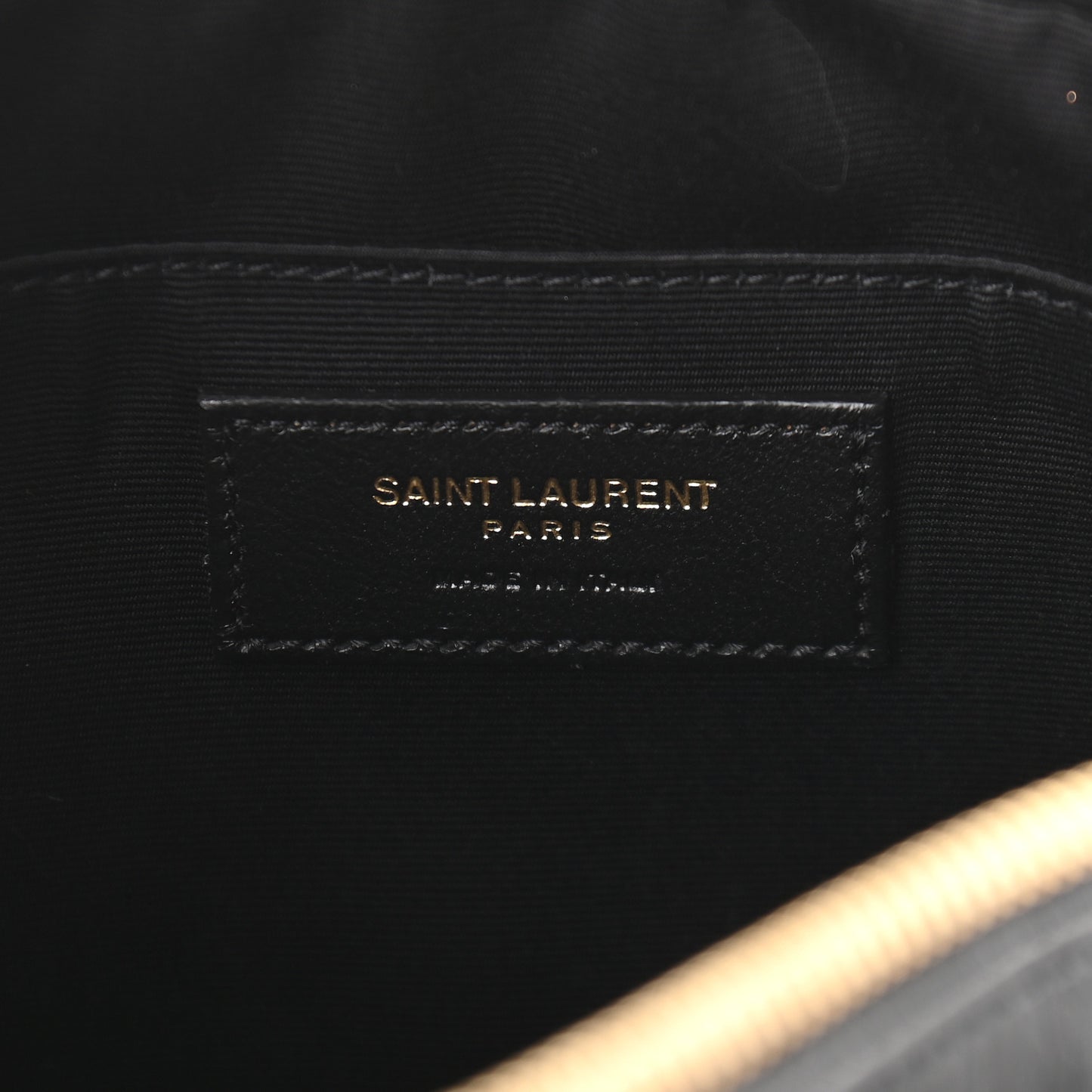 Tweed Calfskin Monogram Lou Camera Bag Black