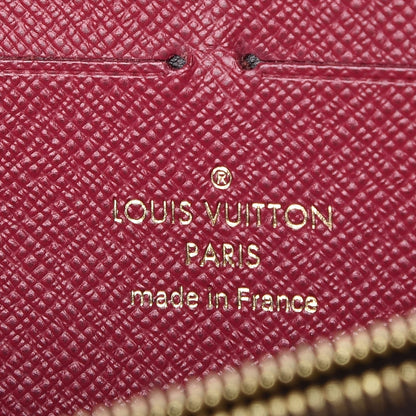 Louis Vuitton Monogram Clemence Wallet Fuchsia 6 of 7