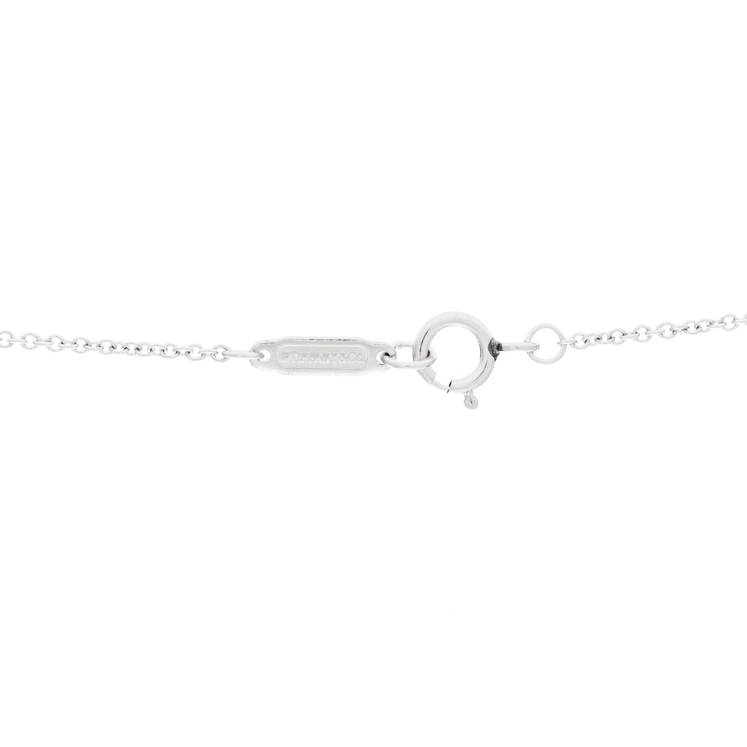 Tiffany Platinum Diamond Enchant Butterfly Necklace 5 of 6