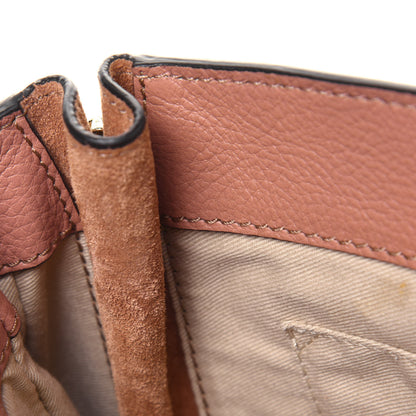 Chloe Suede Calfskin Small Faye Backpack Nougat 8 of 15