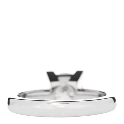 Harry Winston Platinum Diamond 1.12ct HW Logo Engagement Ring 46 3.75 4 of 7