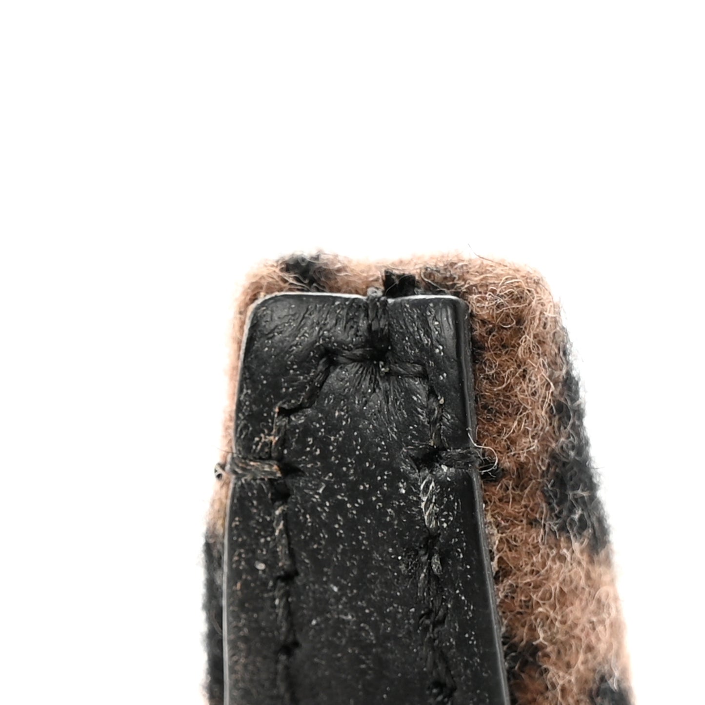 Wool Cashmere FF Logo Headband Tobacco