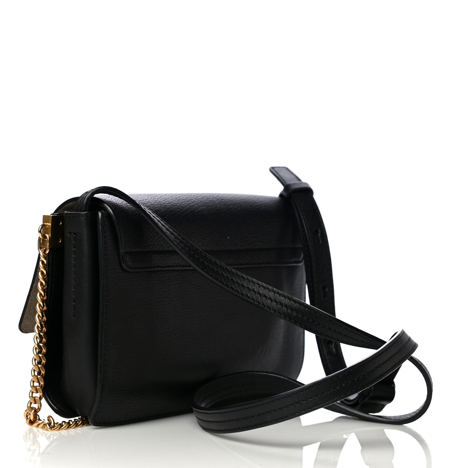 Chloe Calfskin Small Faye Shoulder Bag Black 3 of 14