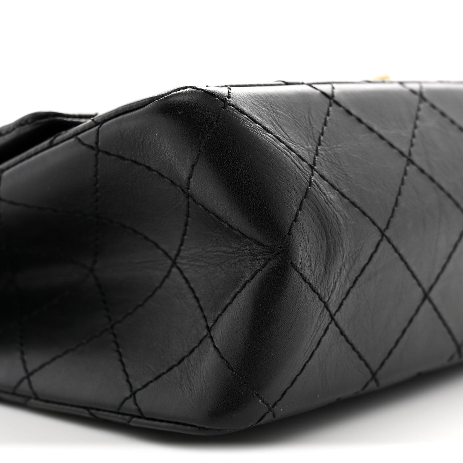 Chanel Aged Calfskin Quilted 2.55 Reissue 226 Flap Black 9 of 11