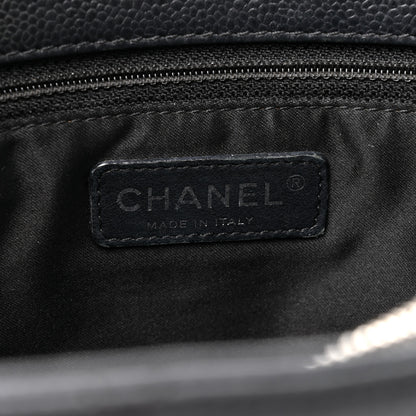 Chanel Caviar Quilted Grand Shopping Tote GST Black 6 of 10