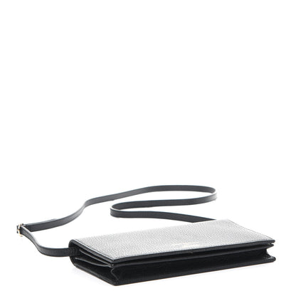 Gucci Dollar Calfskin Mini Swing Wallet Bag Black 4 of 8