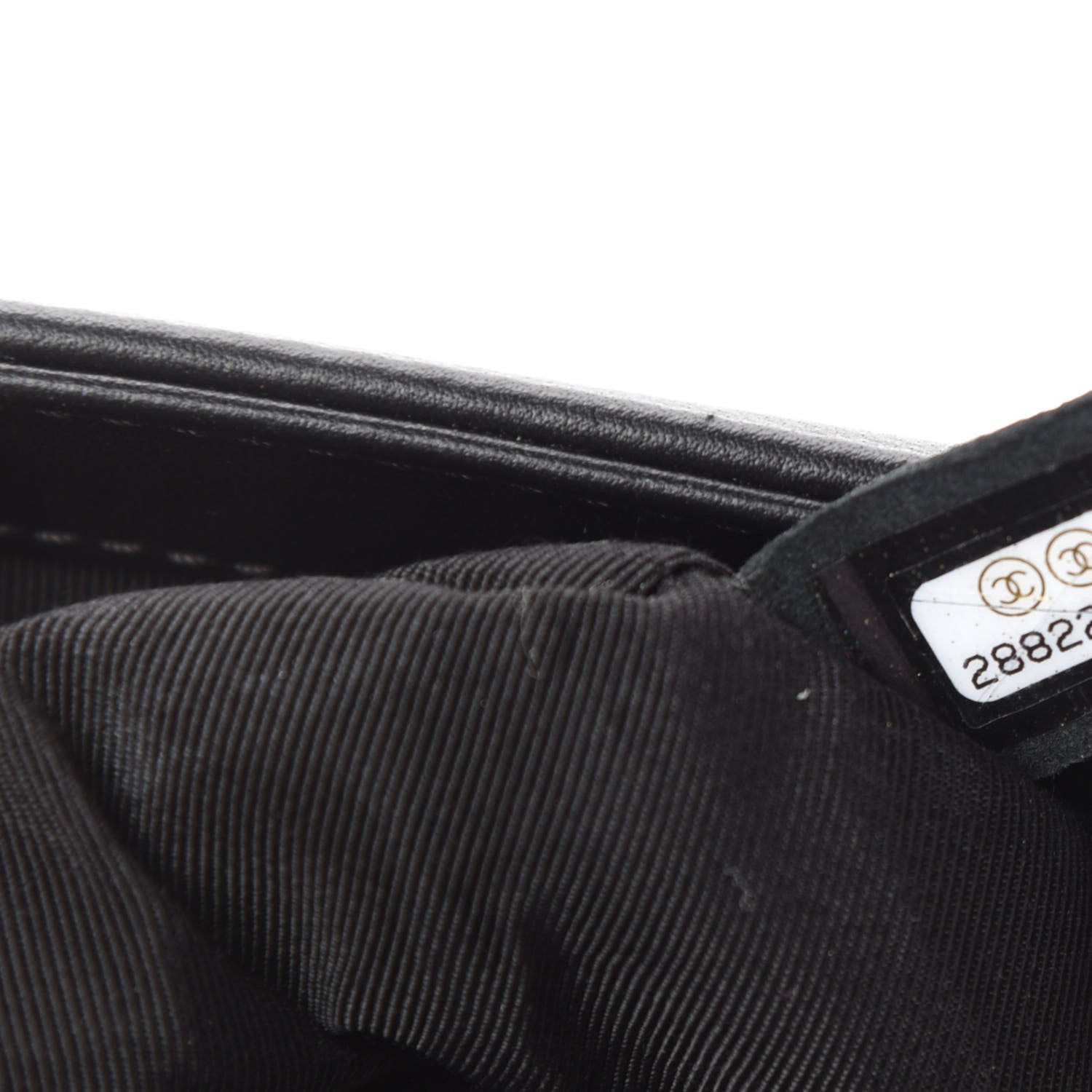 Chanel Calfskin Pearl Small Boy Flap Black 9 of 11