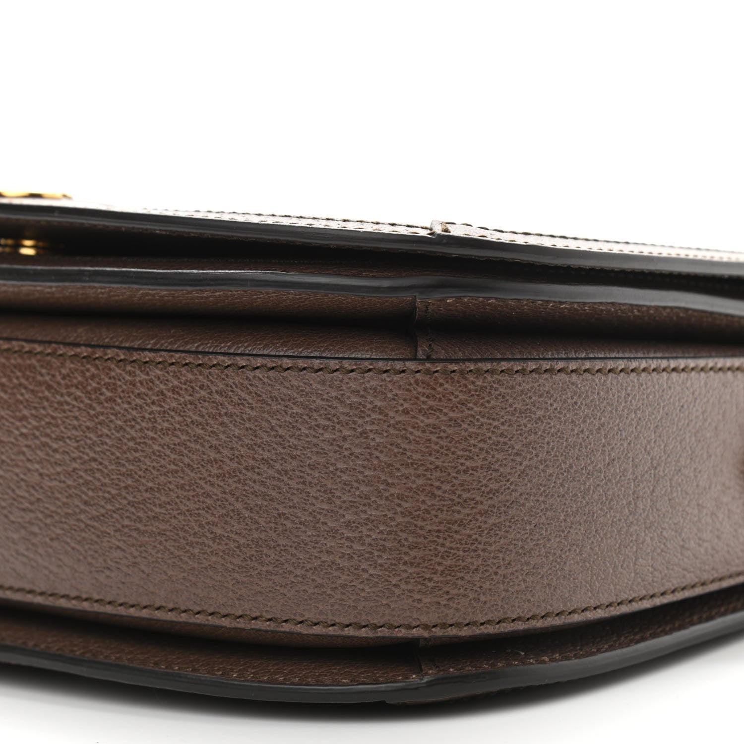 Gucci GG Supreme Monogram Web Small Ophidia Flap Messenger Bag Brown 10 of 17