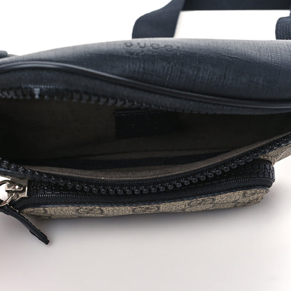 Gucci GG Supreme Monogram Belt Bag Black 5 of 10