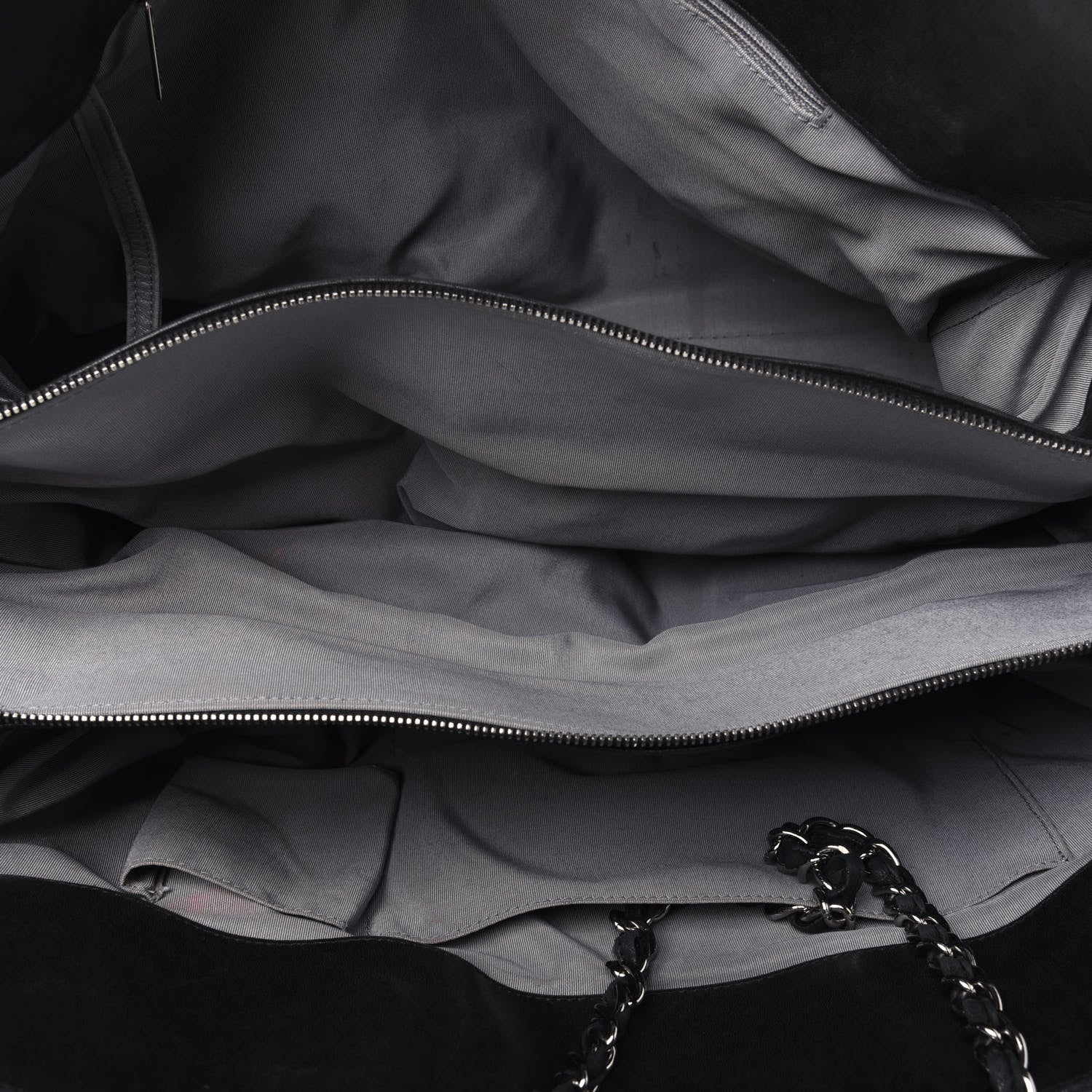 Chanel Vinyl XL Lipstick Tote Black 5 of 34