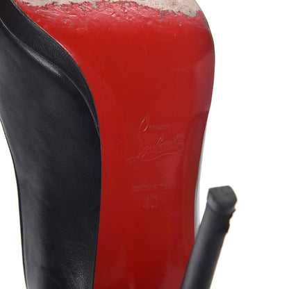 Christian Louboutin Calfskin Bruges 120 Pumps 40 Black 20 of 27
