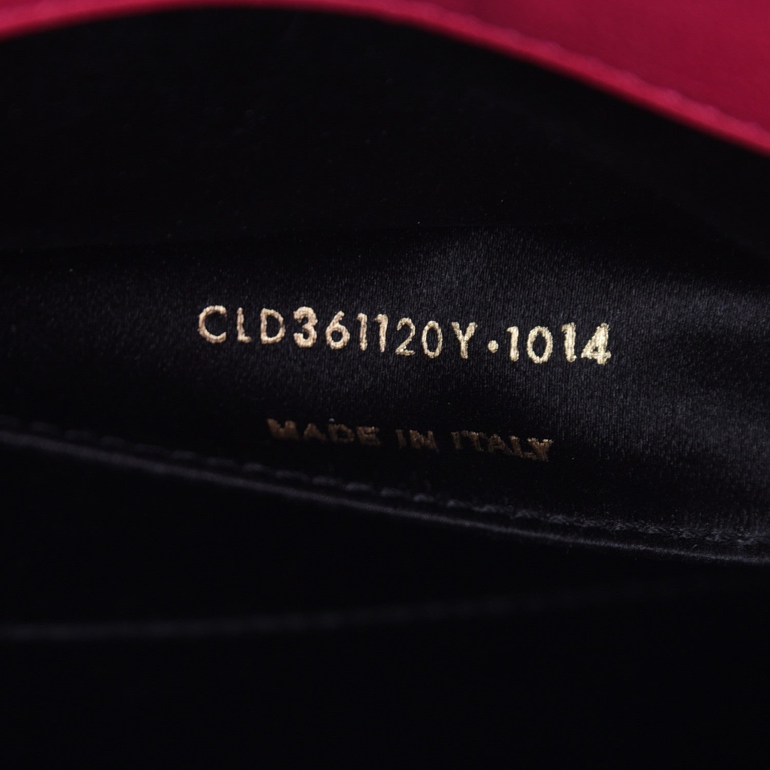 Saint Laurent Calfskin Monogram Large Belle De Jour Clutch Lipstick Fuchsia 7 of 7