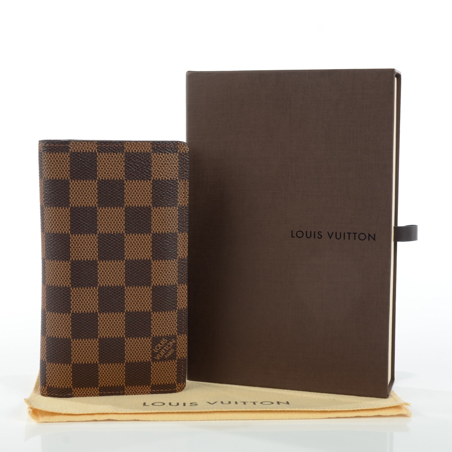 Louis Vuitton Damier Ebene Pocket Agenda Cover 9 of 16