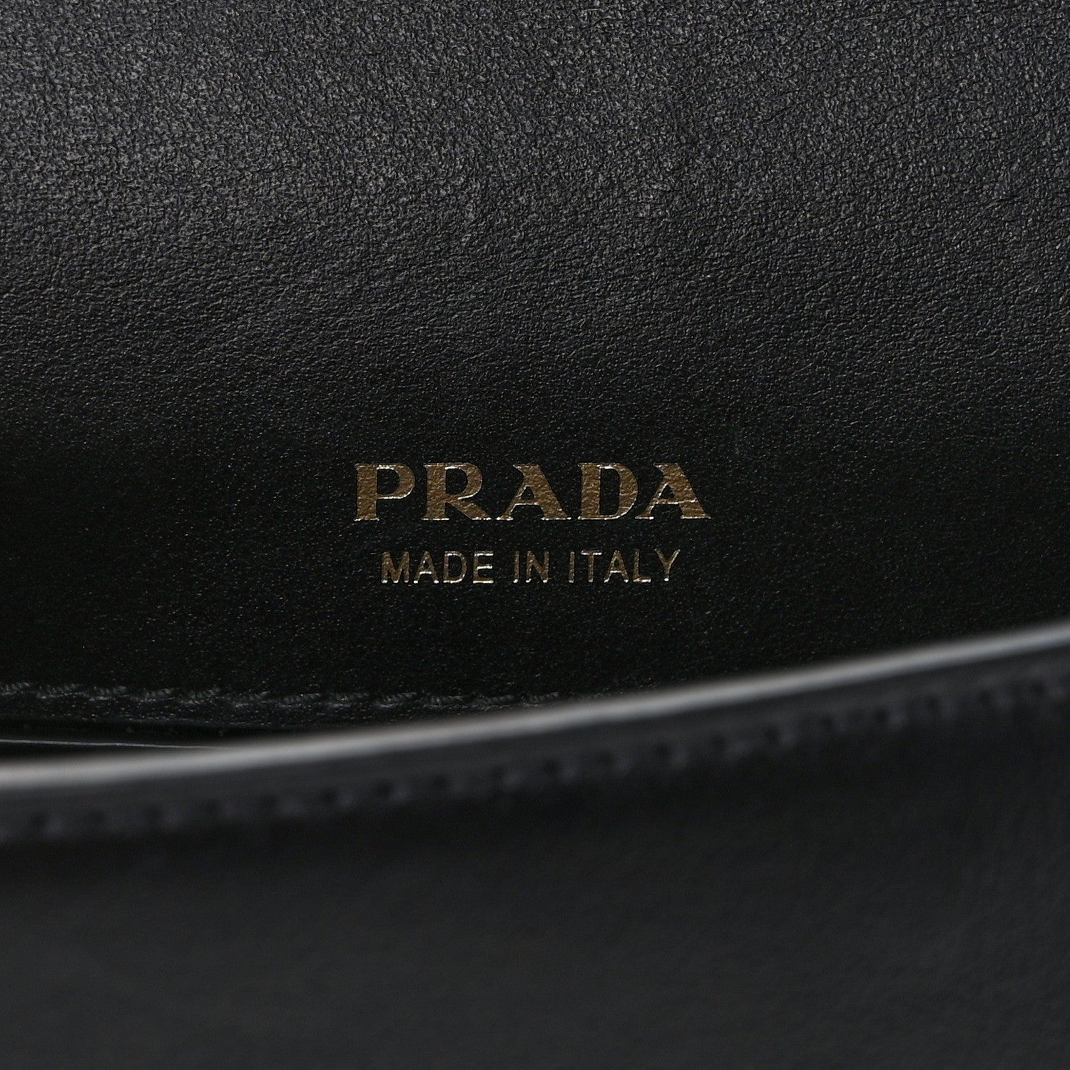 Prada Saffiano City Calf Cahier Belt Bag Black 6 of 12
