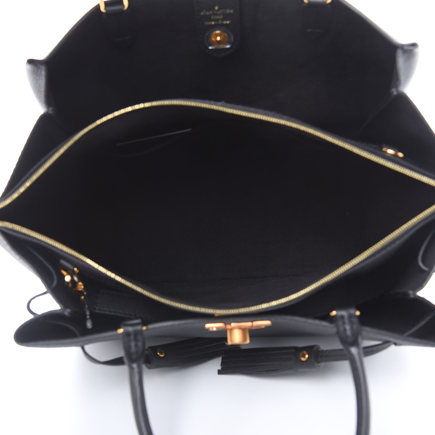Louis Vuitton Calfskin Lockmeto Black 5 of 8