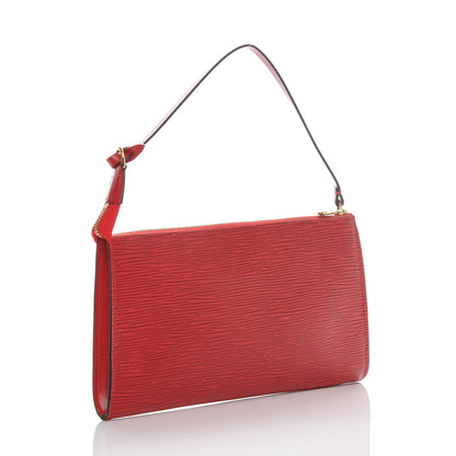 Louis Vuitton Epi Pochette Accessories 24 Rouge 3 of 6