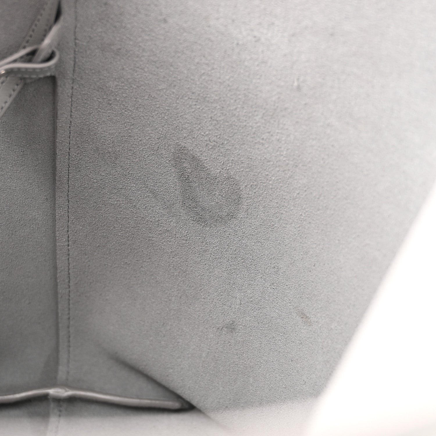 Saint Laurent Calfskin Large Shopping Tote Granite 14 of 14