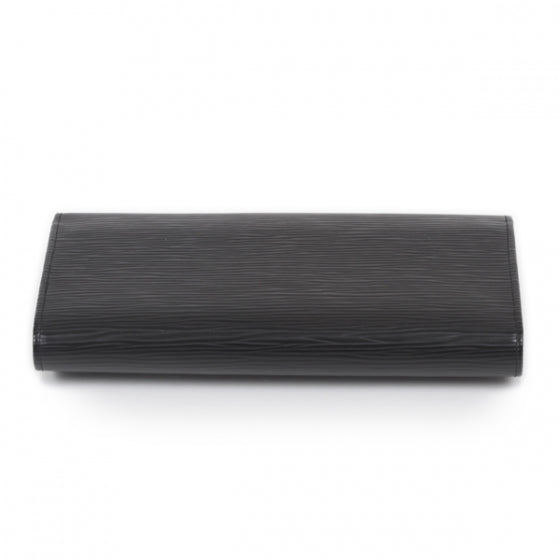 Epi Porte Tresor International Wallet Black