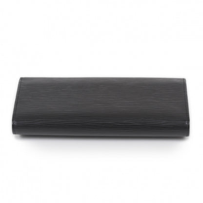 Louis Vuitton Epi Porte Tresor International Wallet Black 3 of 13