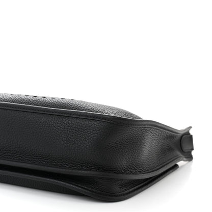 Hermes Taurillon Clemence Evelyne III PM Black 10 of 10