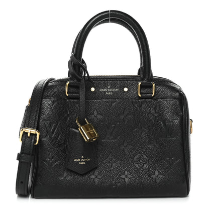 Louis Vuitton Empreinte Speedy Bandouliere 20 NM Black 1 of 10
