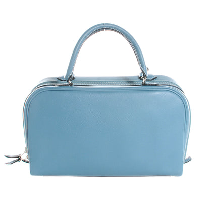 Hermes Veau Epsom Sac En Vie 26 Blue Jean 1 of 7