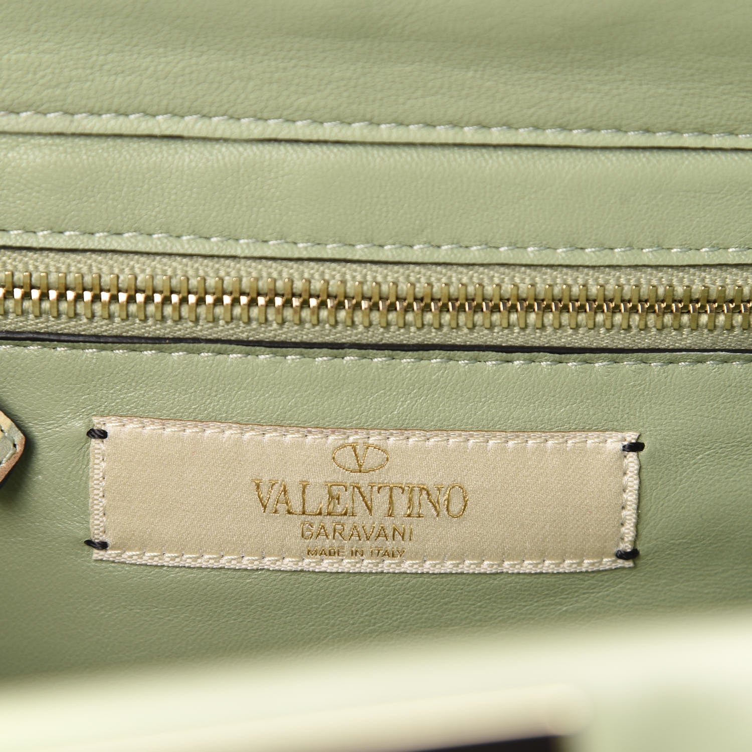 Valentino Garavani Vitello Native Couture 1975 Small Rockstud Tote Multicolor 9 of 10
