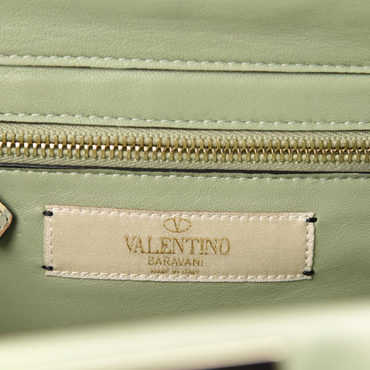 Valentino Garavani Vitello Native Couture 1975 Small Rockstud Tote Multicolor 9 of 10
